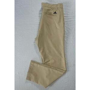 Adidas Ultimate 365 Lightweight Stretch Performance Golf Pants. Beige, 30X28.5.
